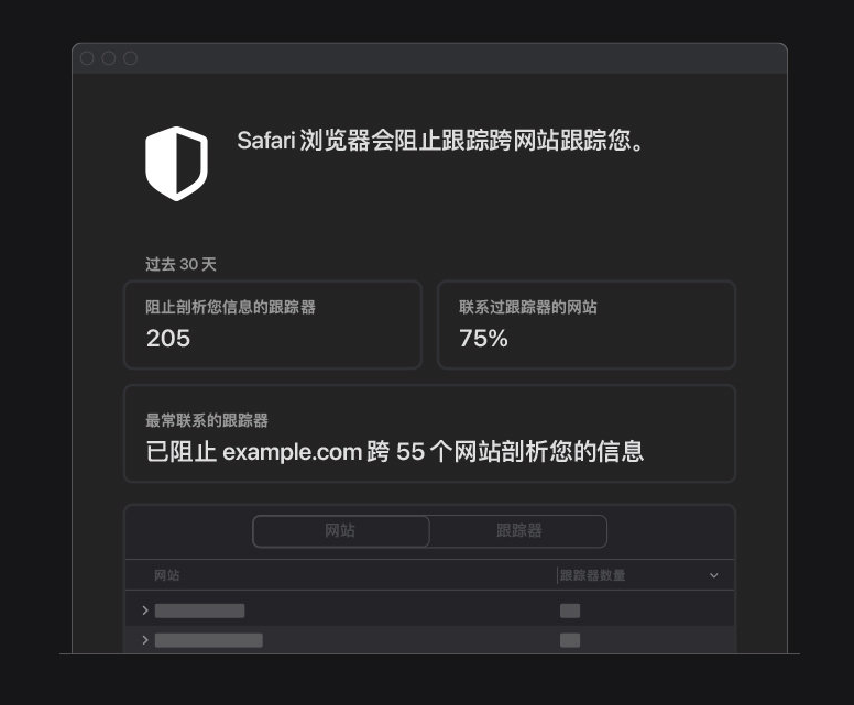 侨乡街道开发区苹果手机维修分享如何在 Safari 浏览器中查看和打开隐私报告 