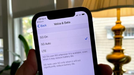 侨乡街道开发区苹果手机维修分享iPhone 12如何打开或关闭5G网络 